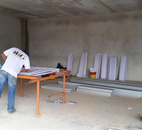 Instalação de Venezianas Industriais em Atibaia 2015